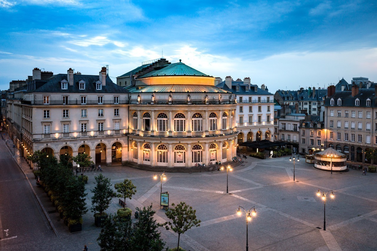 Photographie de l'opéra de la ville de Rennes